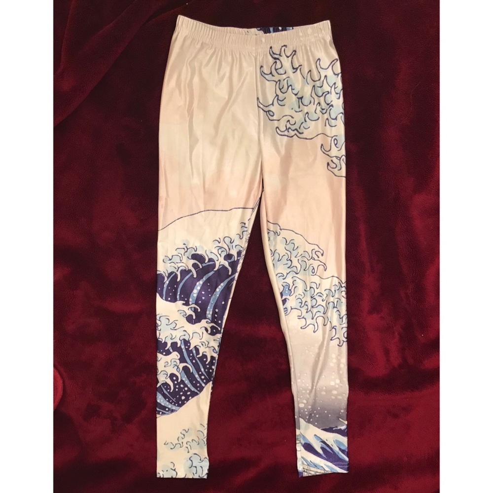 Artistic Leggings Double Pack! The Wave & Splatter